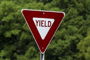 image of yield sign 