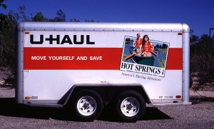 image of moving van to represent candidate relocation